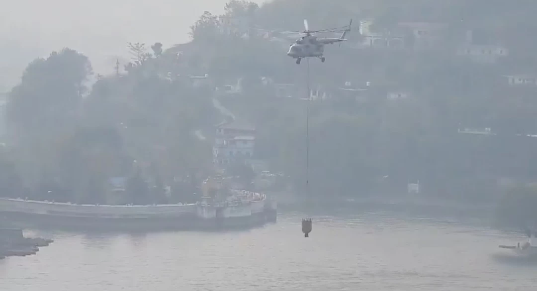 Forest Fire Rages in Nainital, Uttarakhand; Army and Air Force Roped in for Assistance