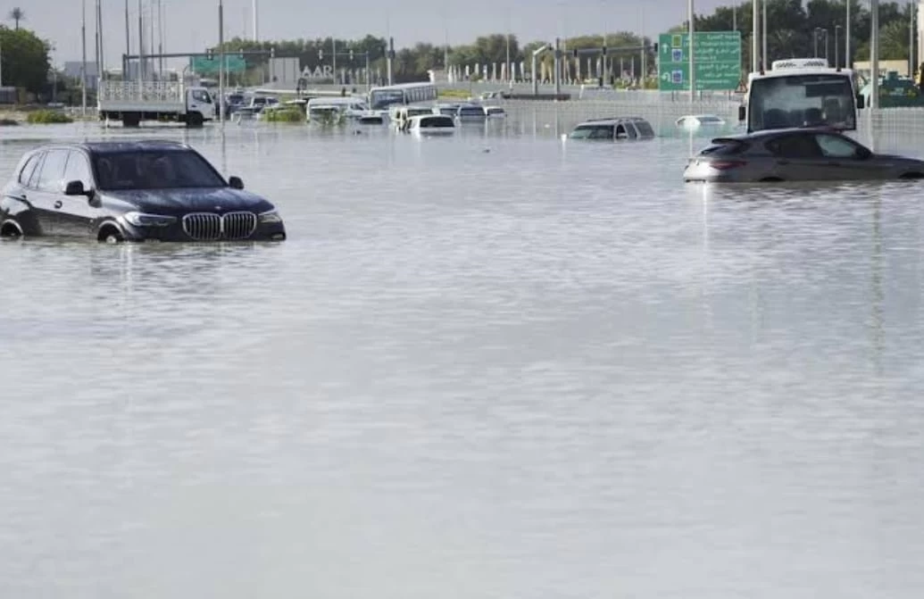UAE Grapples with Worst Rainfall in 75 Years: Daily Life Brought to a Standstill
