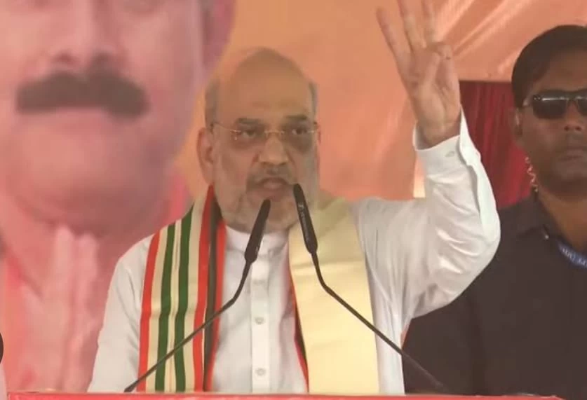 “Mamata’s goons will be hung upside down,” says Union Home Minister Amit Shah; Mamata says Wait for the “Jhatka”