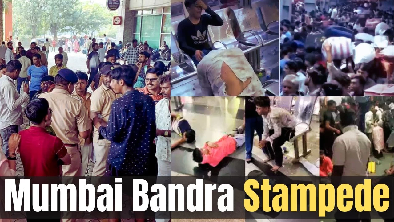 9 Injured in Stampede at Mumbai Bandra Railway Terminus Owing to Diwali Rush
