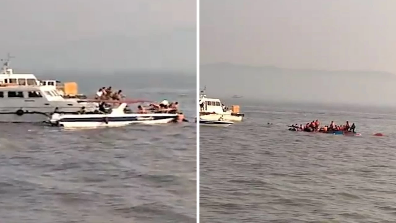 13 Dead as Navy Speedboat Collides with Ferry in Mumbai, Probe Initiated