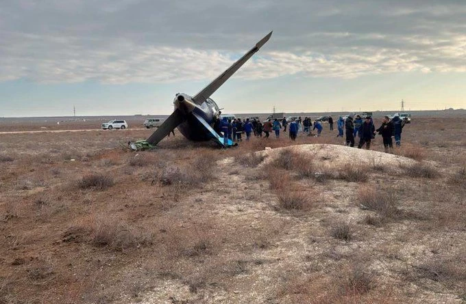 Azerbaijan Airlines Flight Crashes Near Aktau, Kazakhstan: 29 Survivors, 38 Dead; Chilling Videos Emerge