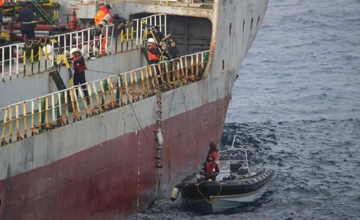Indian Navy Rescues 14 Indian Crew Members After Fire Breaks Out on Tanker in Arabian Sea