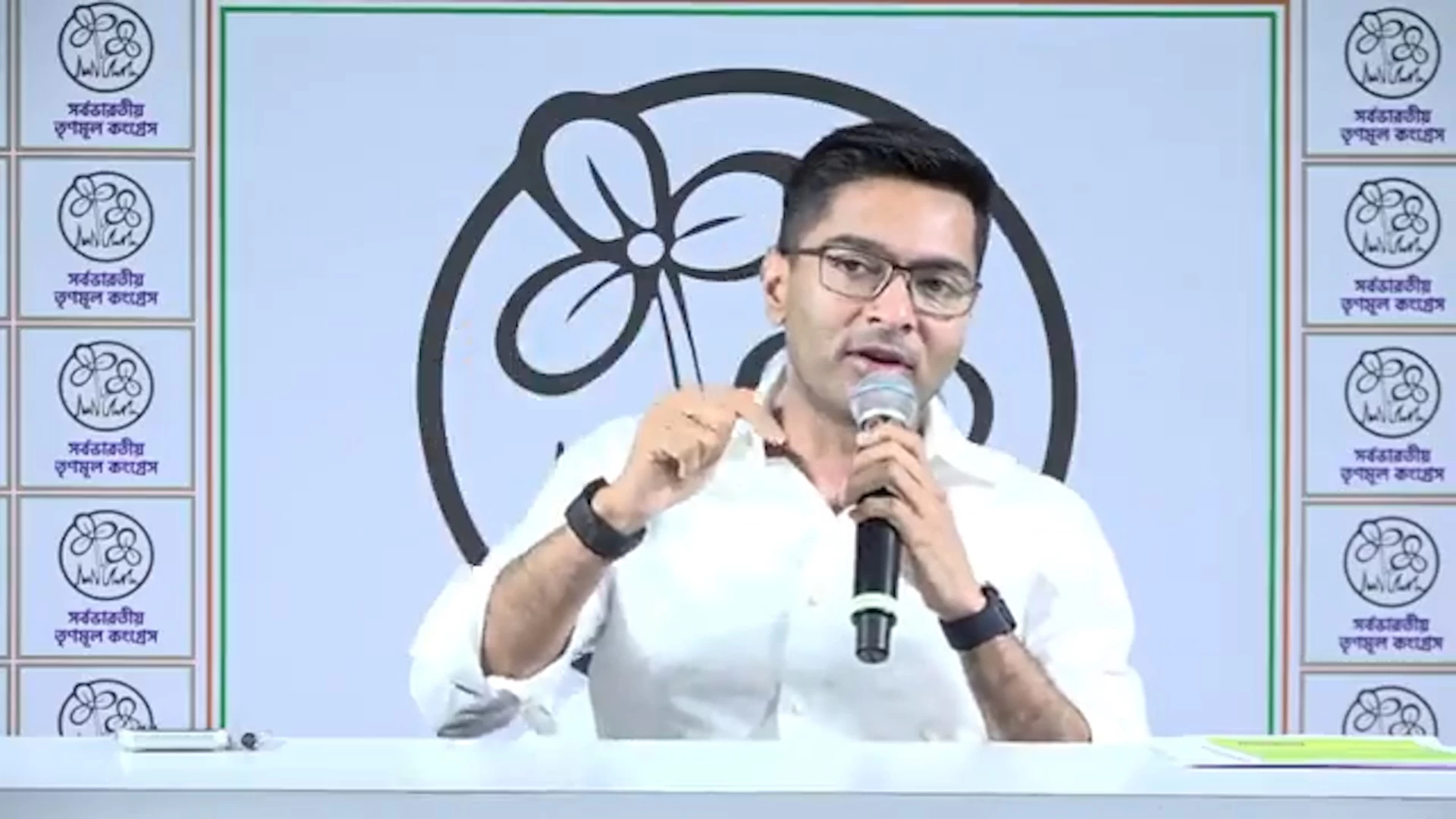 "Hypocrisy of new depths...": Abhishek Banerjee Slams BJP Over Ranaghat MP’s Remark on India-Bangladesh Border
