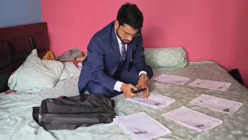 Bengal BLO Seen Filing Voter Data During His Own Wedding as SIR Pressure Mounts