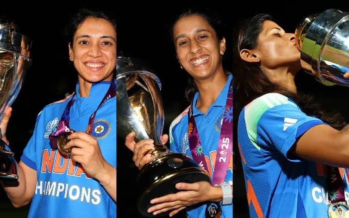 Maharashtra Felicitates Women’s World Cup Heroes; Fadnavis Awards ₹2.25 Cr Each to Mandhana, Rodrigues & Yadav