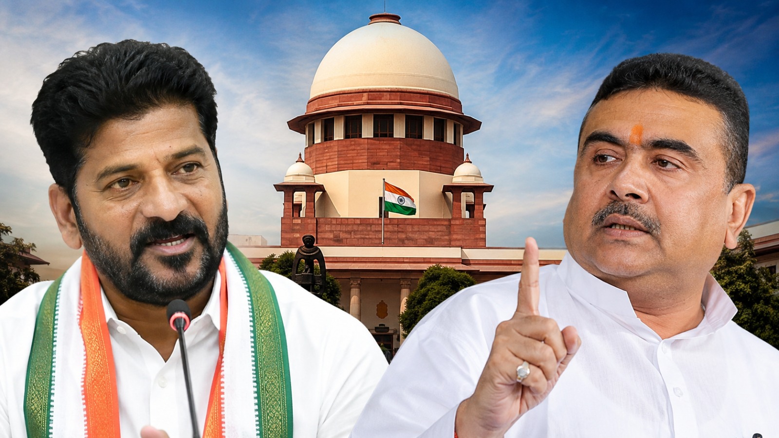 14 CMs Face Serious Criminal Cases, Revanth Reddy Tops List, Suvendu Adhikari follows : Supreme Court 