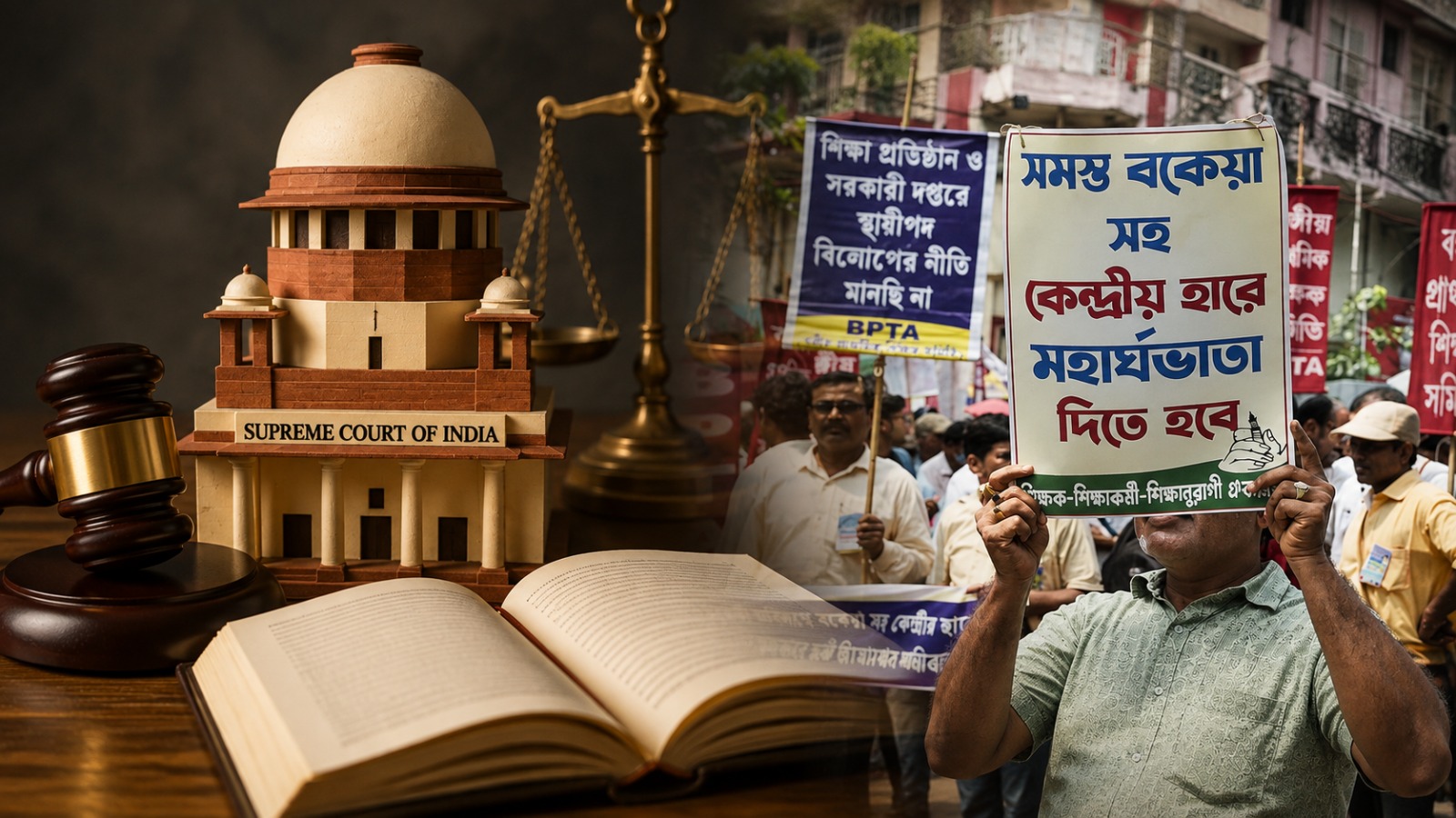 Bengal Tells Supreme Court 65% of DA Arrears Paid, Employees Say Many Still Await Dues 