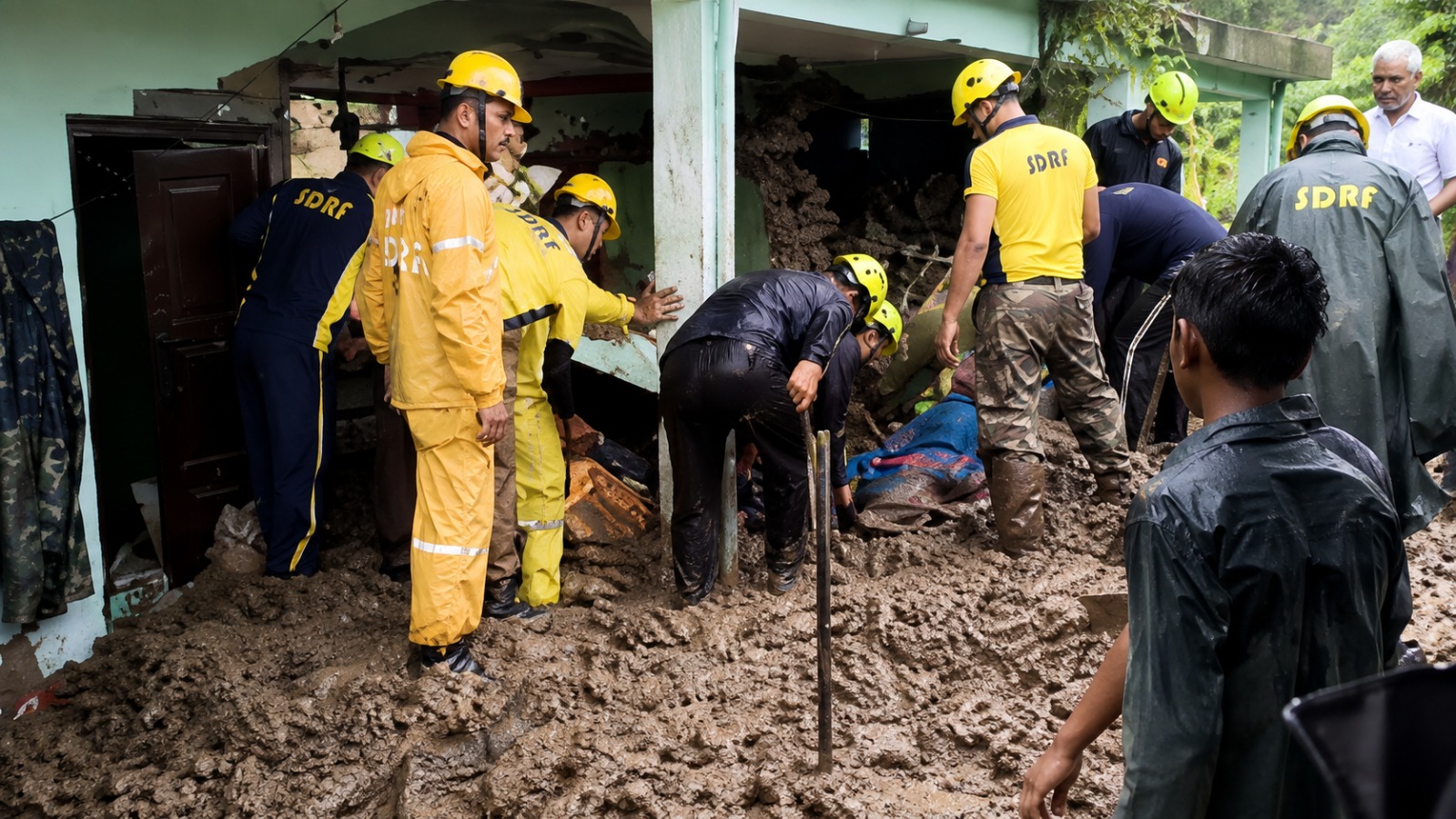 Uttarakhand Rain Fury: Eight Dead as Landslides, Flash Floods and Land Subsidence Ravage State 